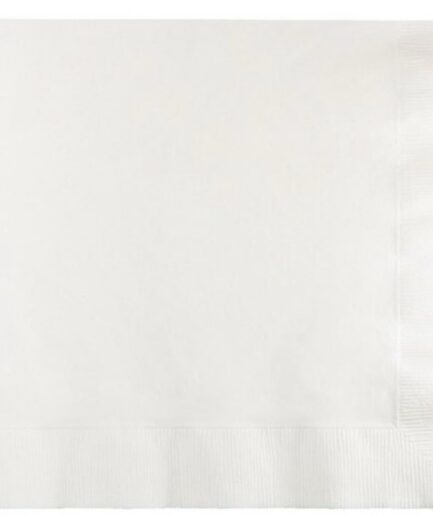 50 Servilletas Color Blanco
