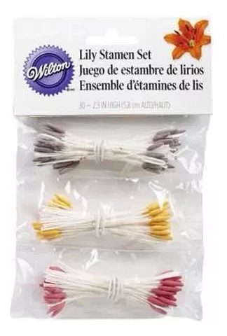 Juego de Estambres de Lirios Wilton