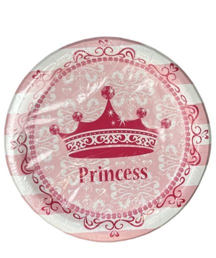 Platos Cumpleaños Princess Corona