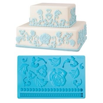 Molde Barroco para Fondant y Pasta de Goma
