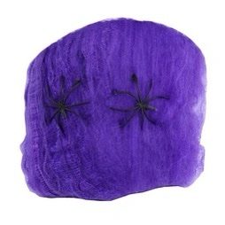 Telarañas Morada Halloween