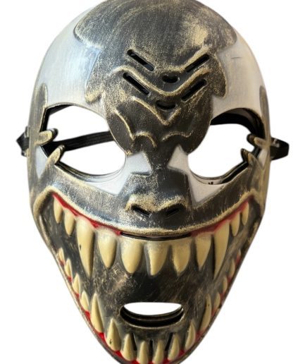 Máscara Halloween del Terror Dorada