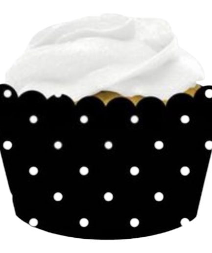 12 Cápsulas Negro Polka