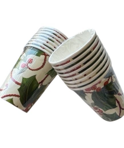 Vasos desechables Navidad