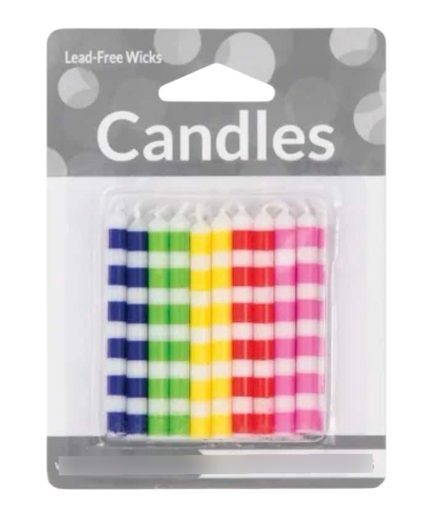 20 Velas de Colores