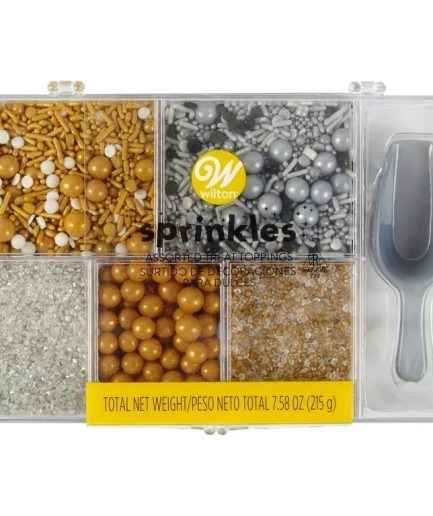 Sprinkles Holiday Surtido de Decoraciones Wilton