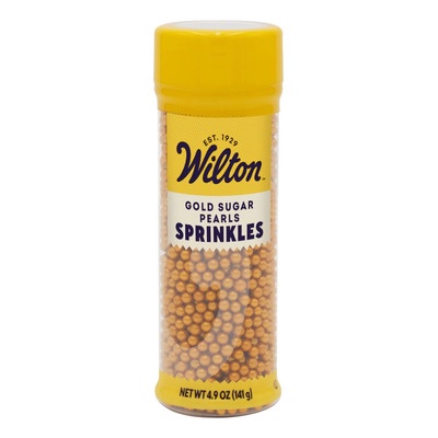 Sprinkles Perlas Doradas Wilton